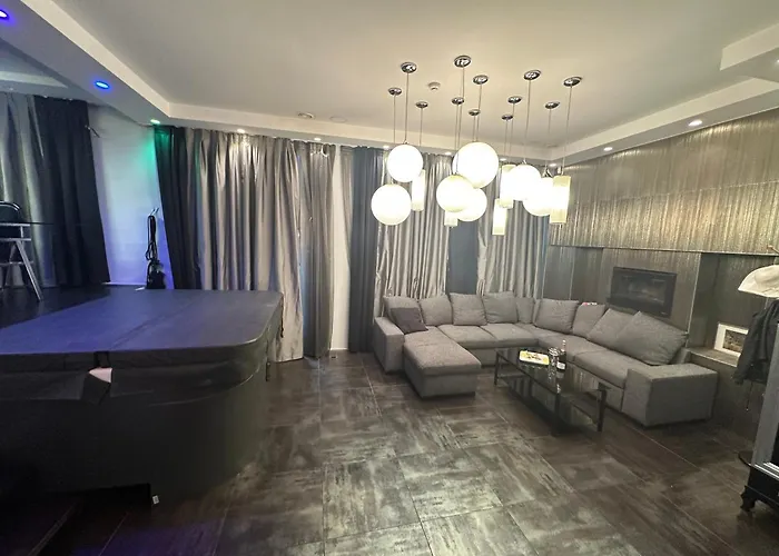 B&m Jacuzzi Rezidencija Self Check - In Lägenhet *